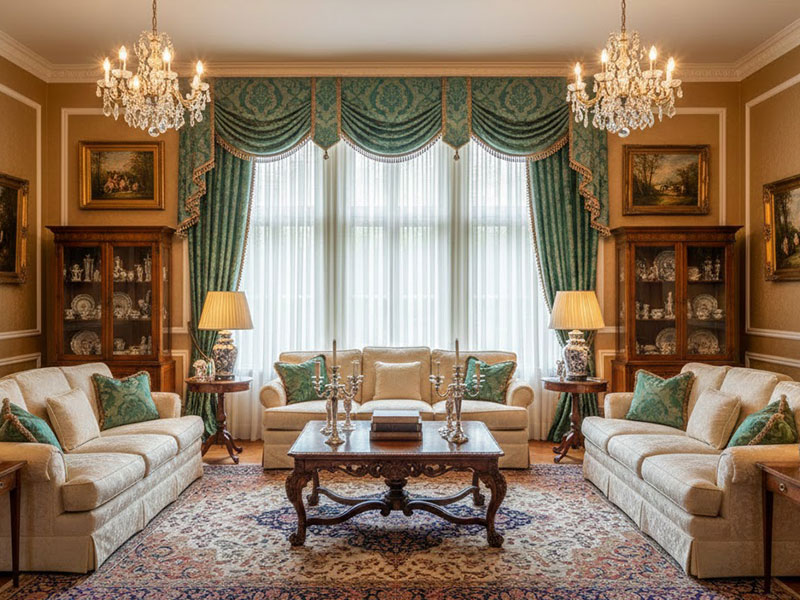 پرده برای هال های خصوصی