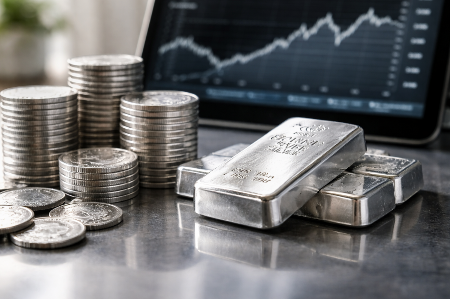 نوسان قیمت نقره