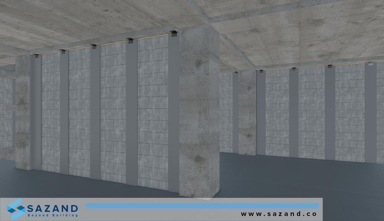 وال مش جایگزین وال پست در مهار دیوار