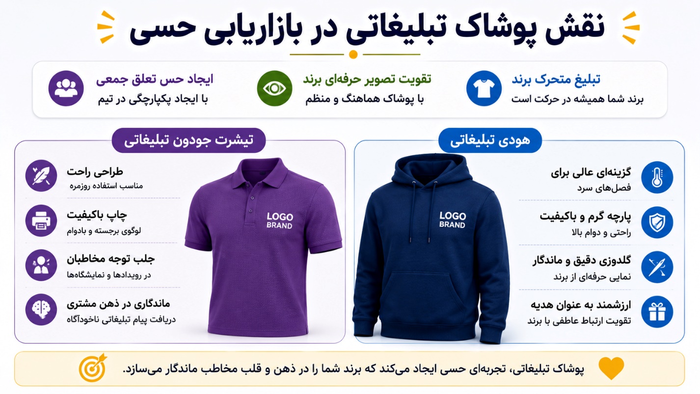 نقش لباس تبلیغاتی در بازاریابی