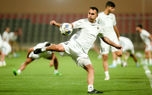 تمرین تیم فوتبال سپاهان پیش از دیدار با الدحیل قطر
