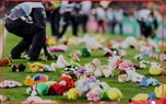 هواداران رئال بتیس در آخرین بازی خانگی۱۴ هزار عروسک به کودکان محروم اهدا کردند