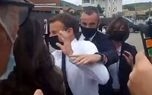 سیلی خوردن «امانوئل مکرون»، رئیس جمهور فرانسه از یک فرد معترض