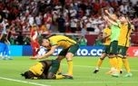 گل اول استرالیا به فرانسه توسط کرِیگ گودوین
