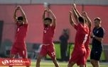 آغاز تمرین تیم ملی فوتبال ایران برای دیدار با ولز