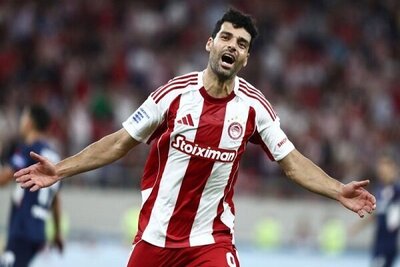 تمجید رسانه یونانی از طارمی؛ مهدی سبک بازی المپیاکوس را عوض کرد