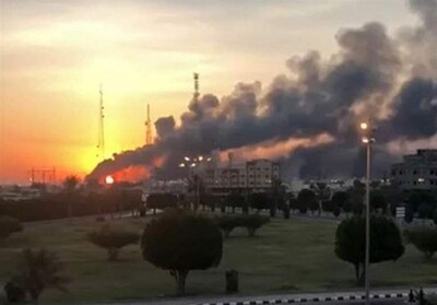 آتش‌سوزی آرامکو شدیدتر شد